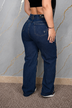 pantalon baggy para mujer Denim de Estilo Urbano