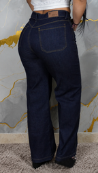 jean palazzo mujer tiro alto