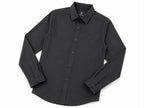 Camisa de seda para hombre - manga larga