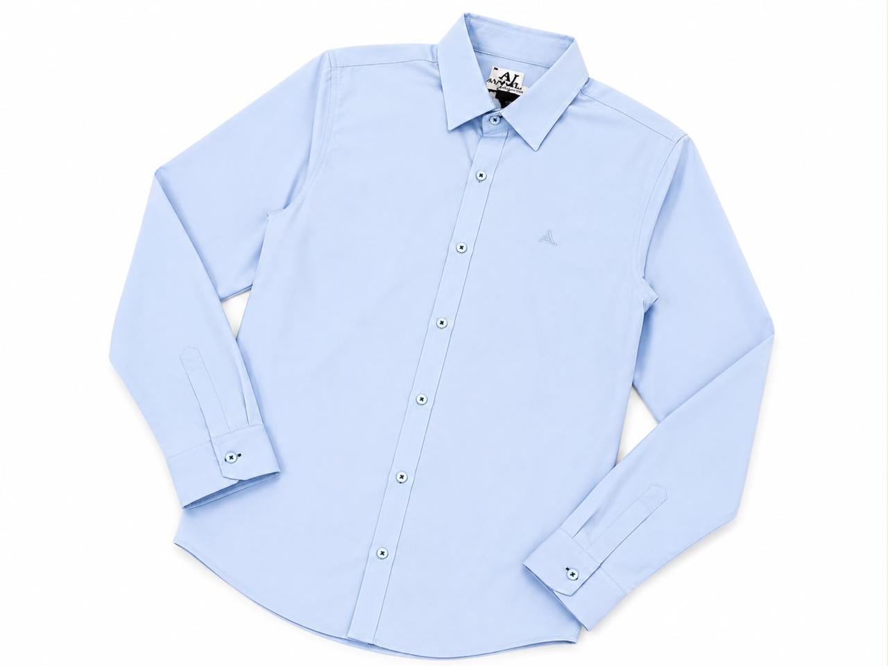 Camisa de seda para hombre - manga larga