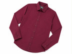 Camisa de seda para hombre - manga larga