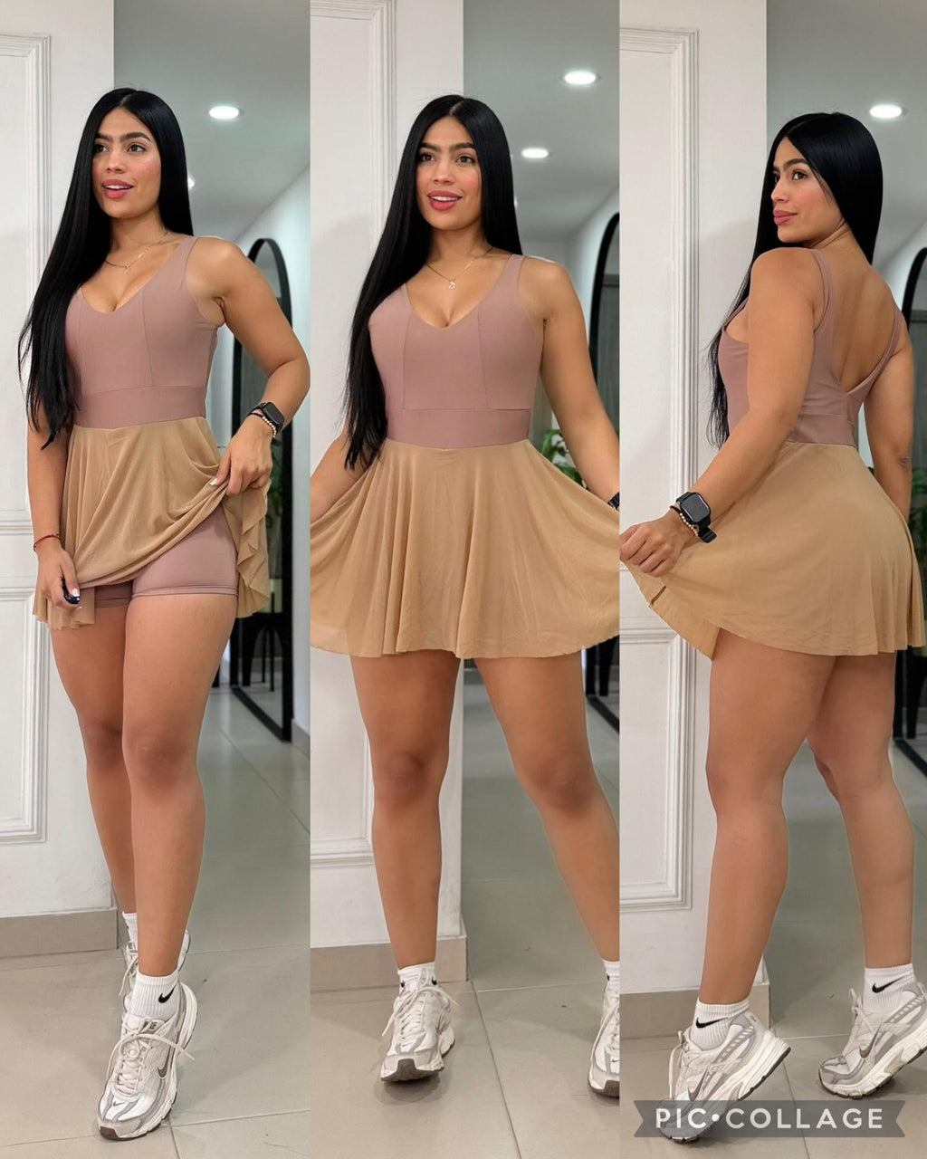 vestido deportivo para mujer