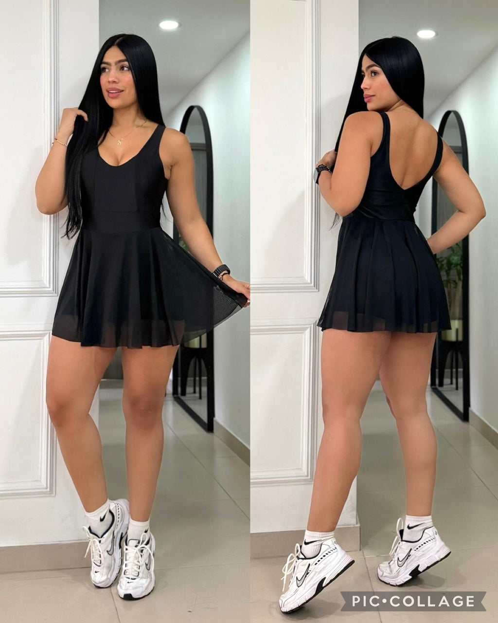 vestido deportivo para mujer
